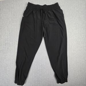 Champion Pants Mens Size Large Black Joggers Drawstring
